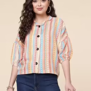Women's Printed Casual designer shirt